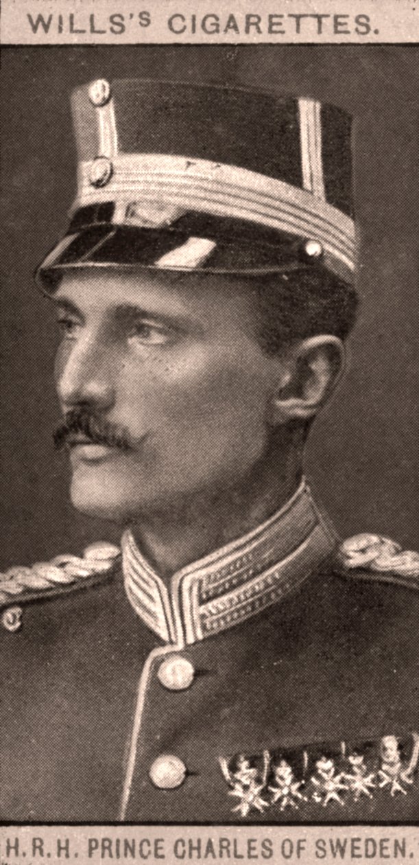 H.R.H Prince Charles of Sweden by WD and HO Wills