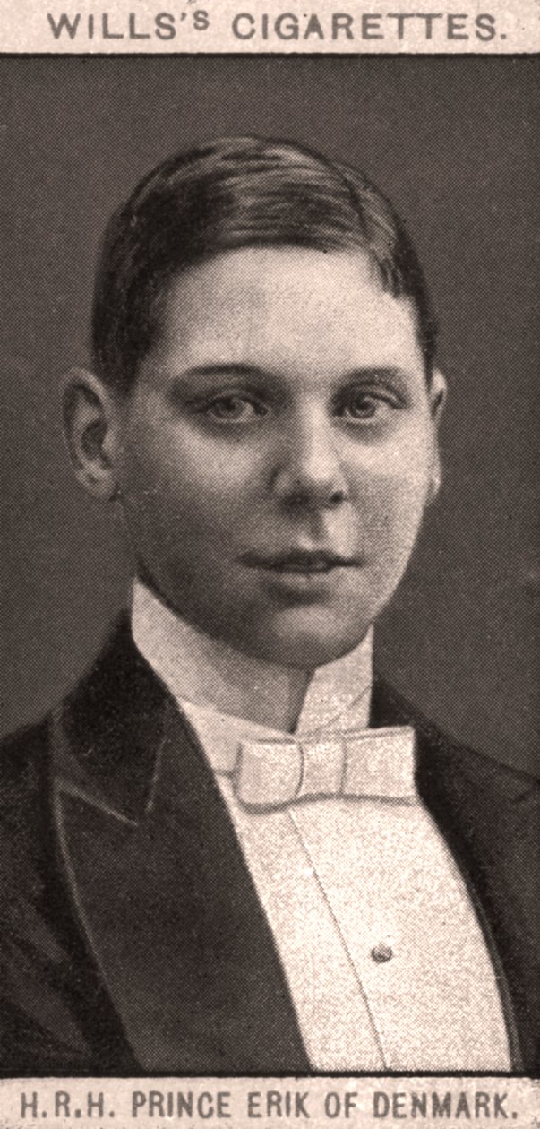 H.R.H Prince Erik of Denmark by WD and HO Wills
