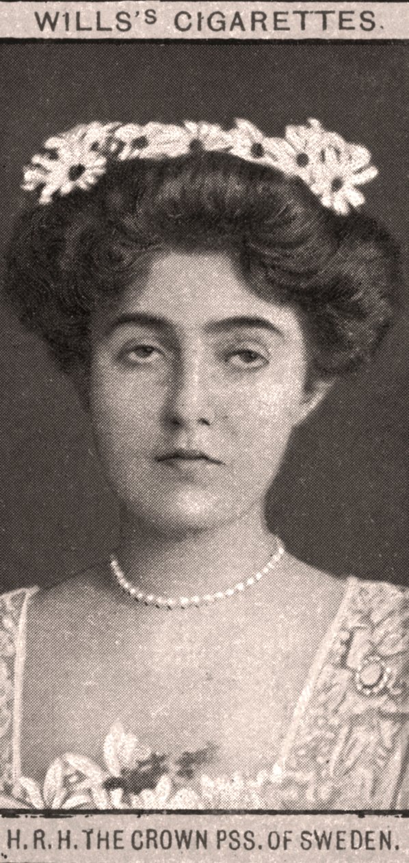 H.R.H The Crown Princess of Sweden by WD and HO Wills
