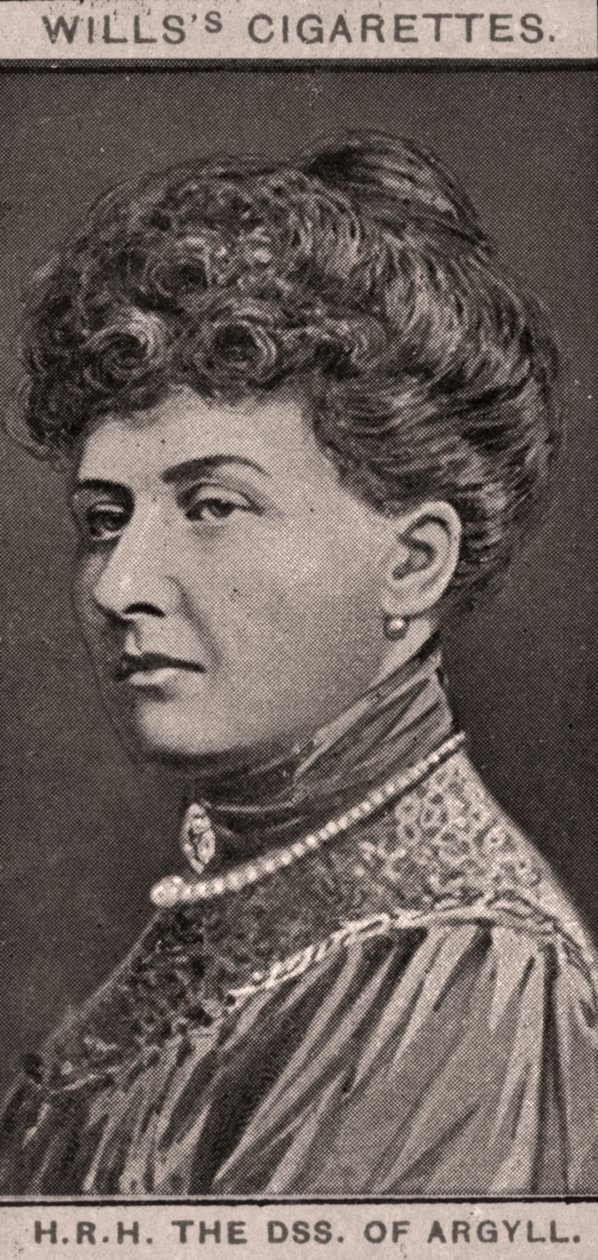 H.R.H, The Duchess of Argyll, 1908 by WD and HO Wills