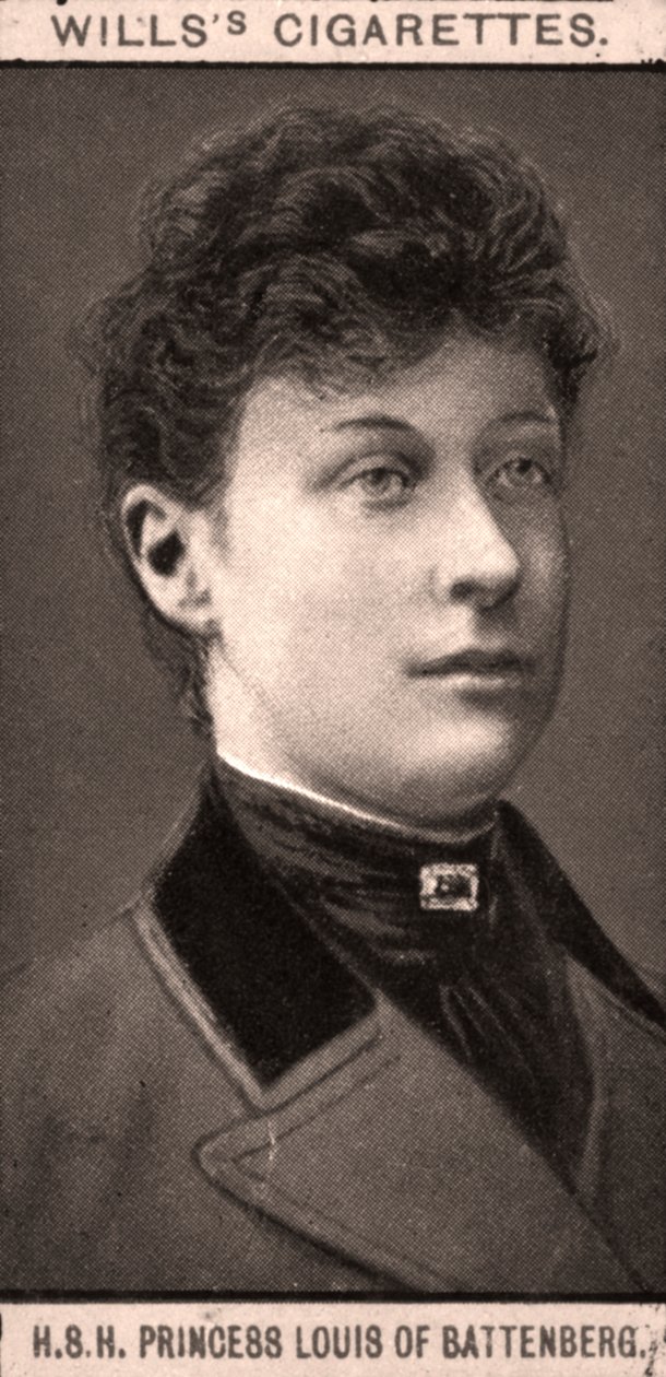 H.S.H Princess Louis of Battenberg, 1908 by WD and HO Wills