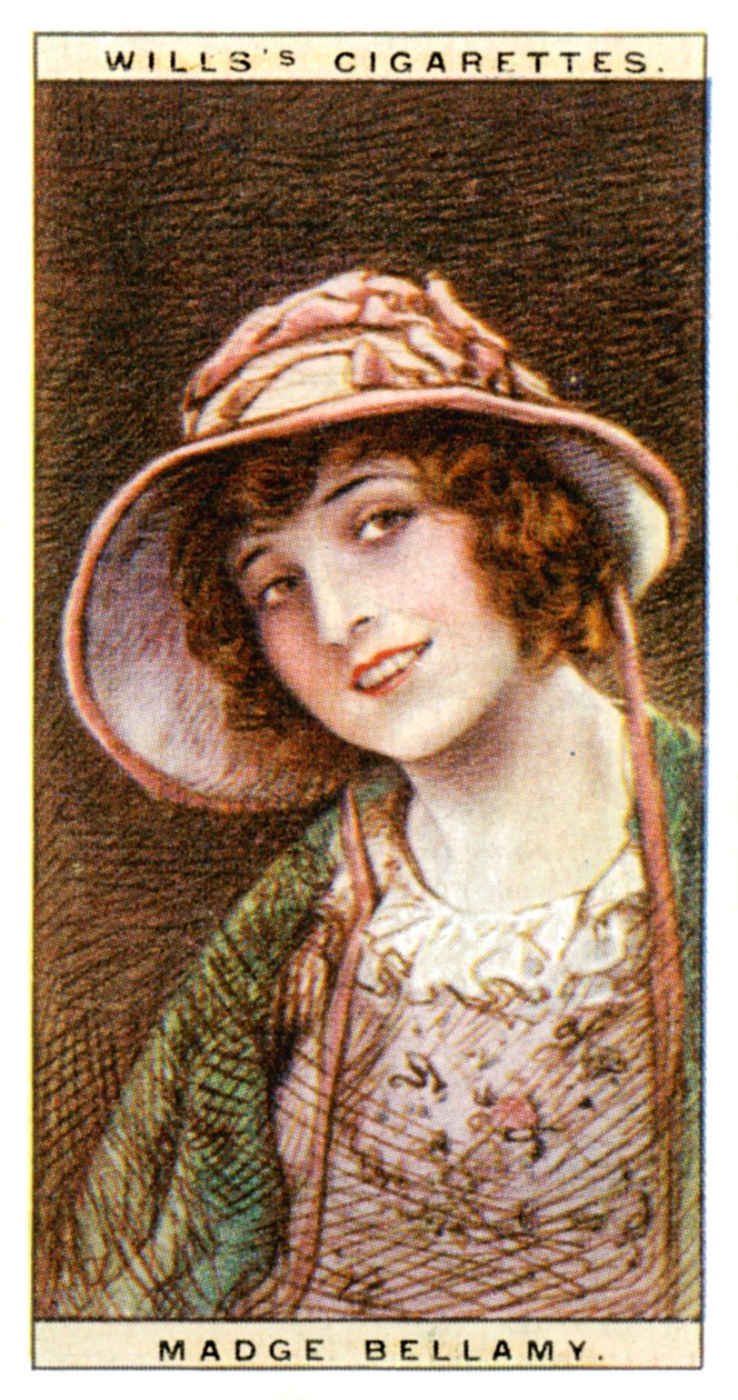 Madge Bellamy 1899-1990, American Film Star, 1928 by WD and HO Wills
