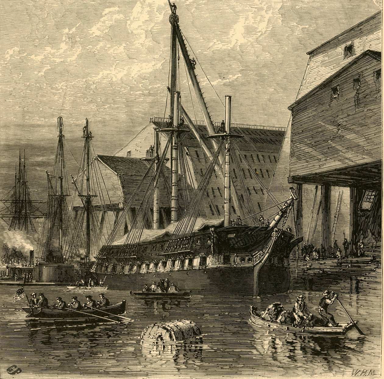Navy Yard by W.H. Morse