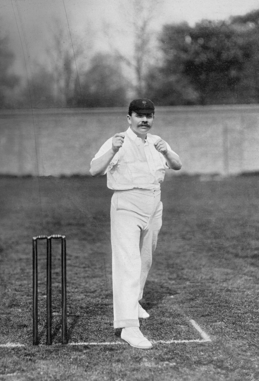Johnny Briggs, Lancashire and England cricketer, c1899 by William Albert Rouch
