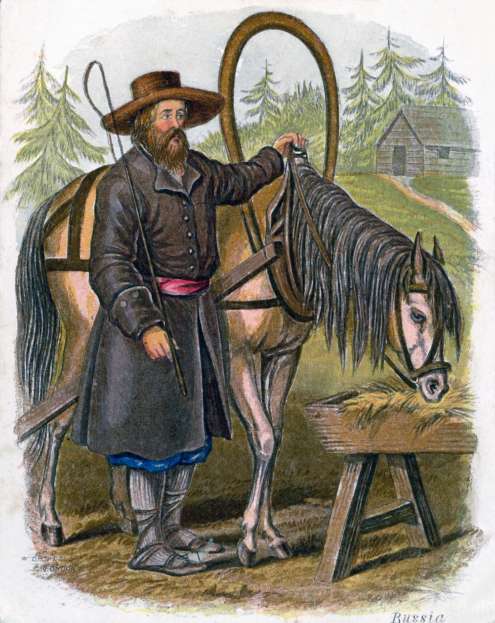 Russian Peasant by W Dickes