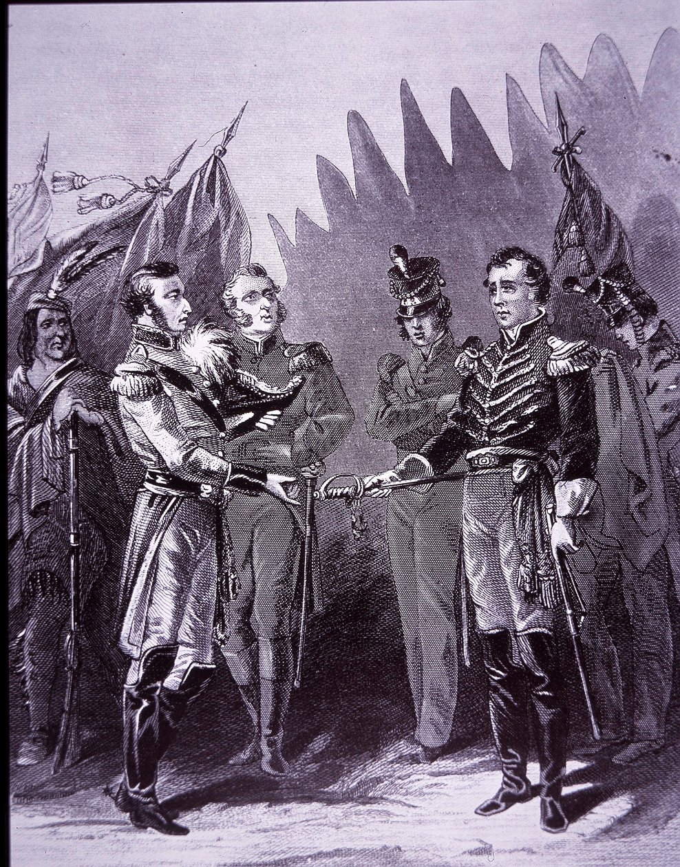 Hull surrenders Detroit by John Ward Dunsmore
