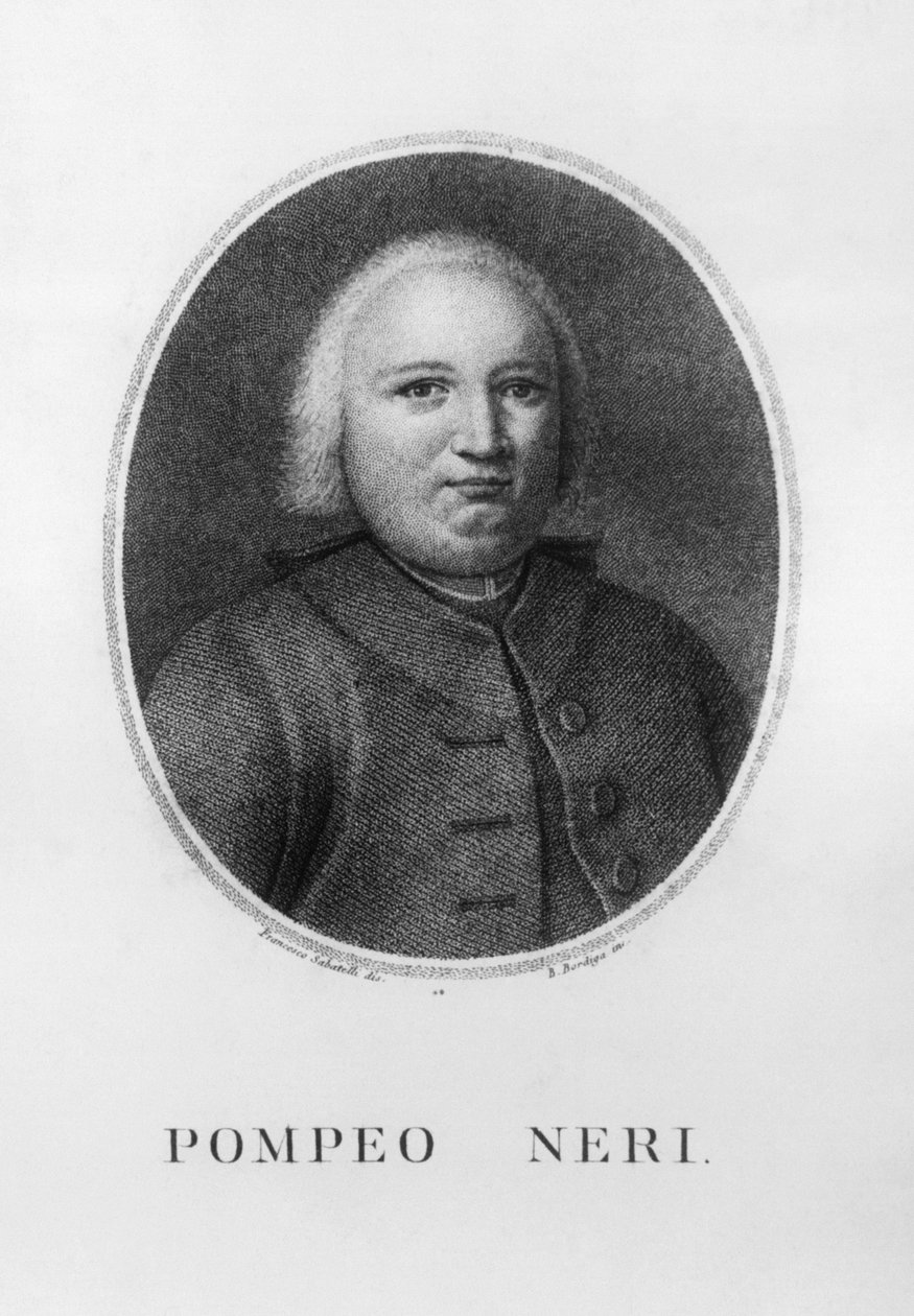 Portrait of Pompeo Neri, Italian jurist and politician by John Ward Dunsmore