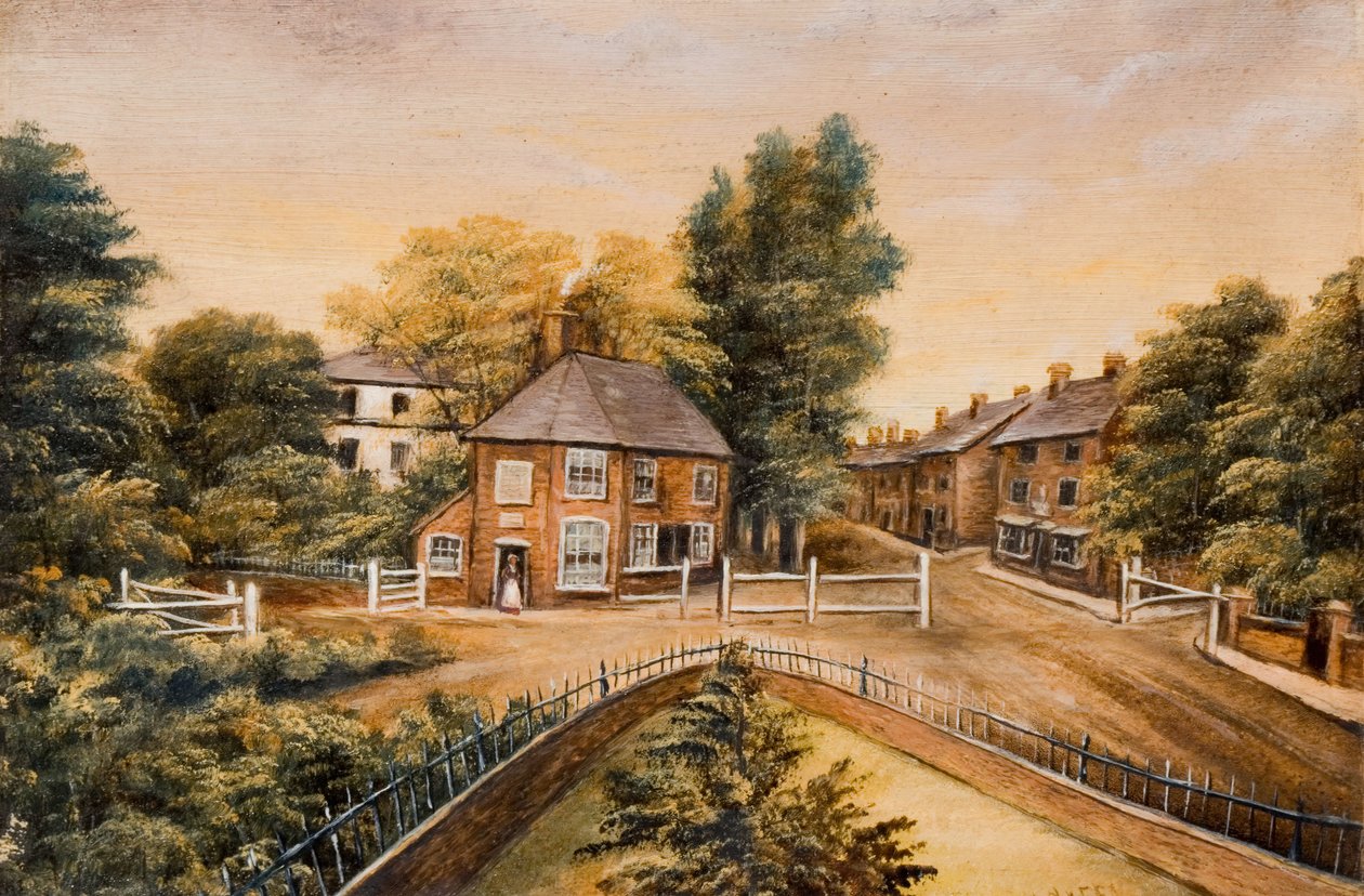 The Old Toll Gate, Villa Road, Handsworth, 1829-1850 by W. Green