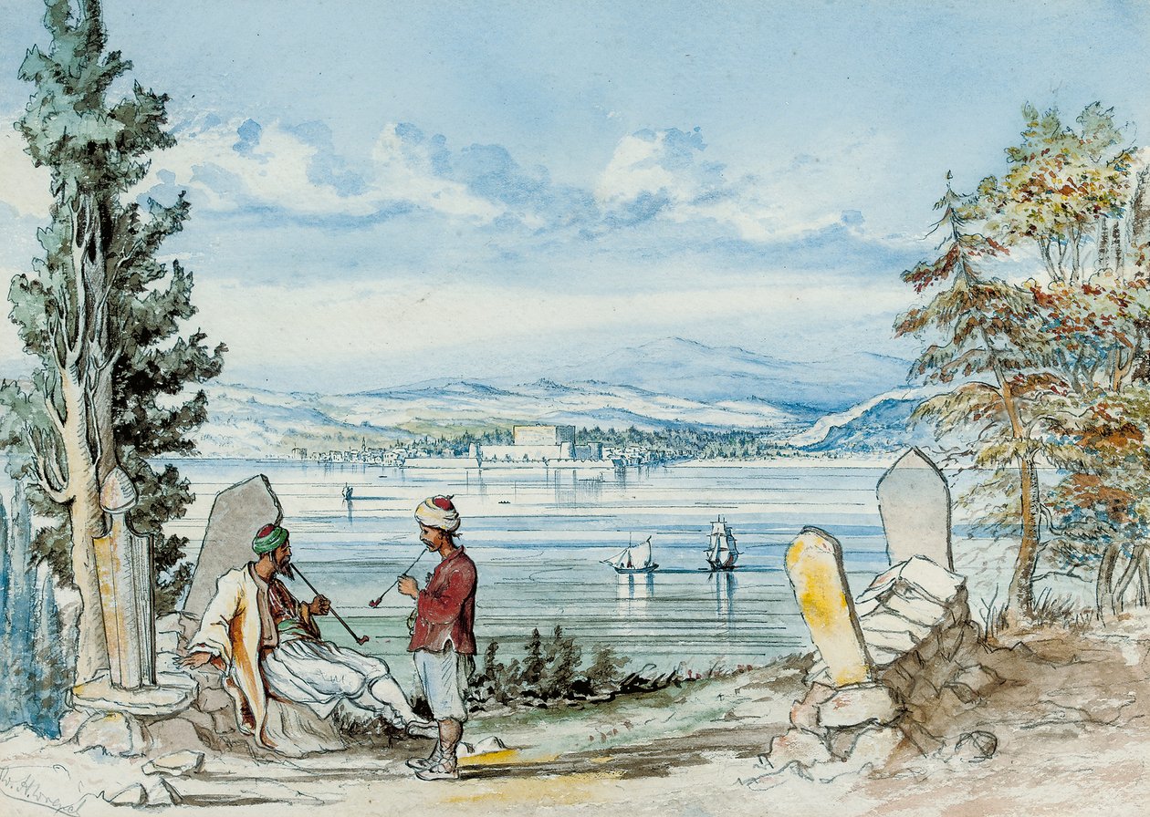 View in the Dardanelles by W. H. Wrench