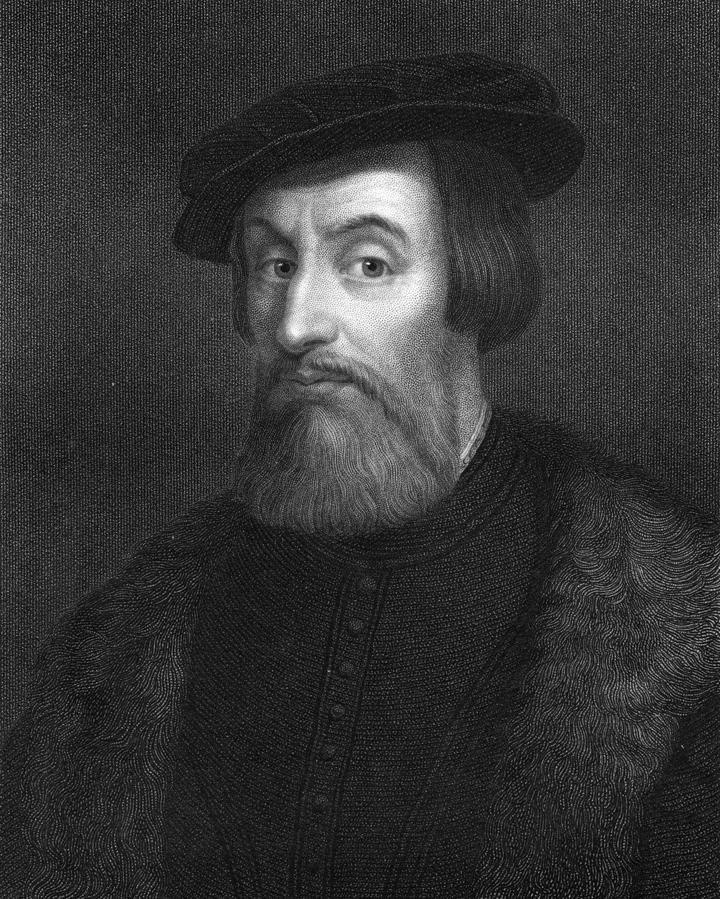 Hernan Cortes, Spanish Conquistador by W. Holl