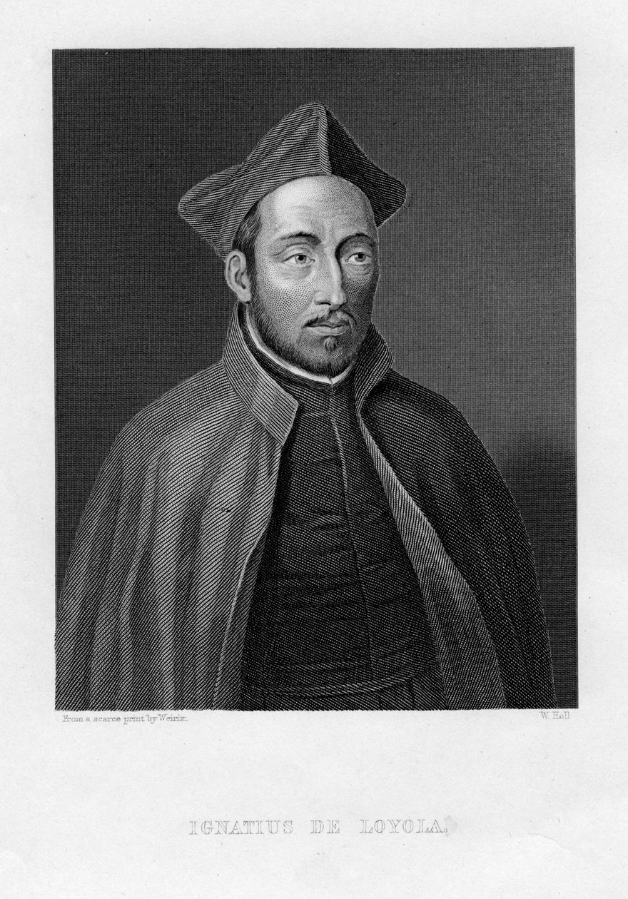 Ignatius of Loyola, Superior General of the Society of Jesus by W. Holl