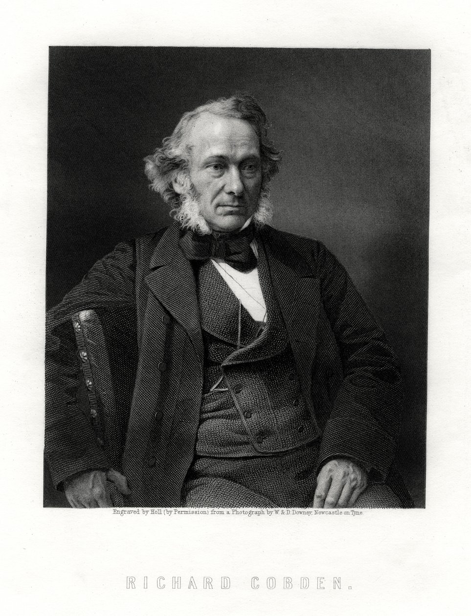 Richard Cobden, British Manufacturer, Radical and Liberal Statesman by W. Holl