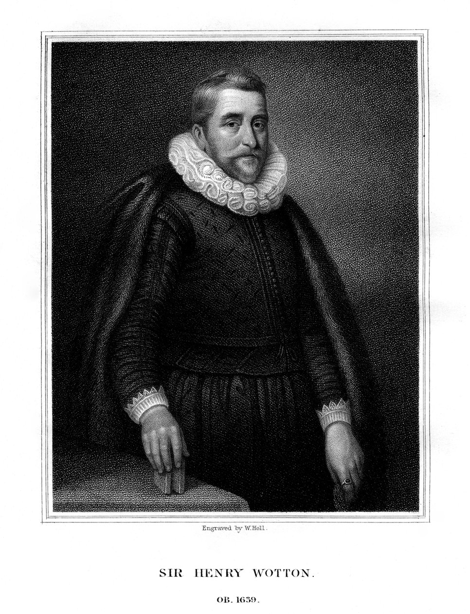 Sir Henry Wotton, English Author and Diplomat by W. Holl