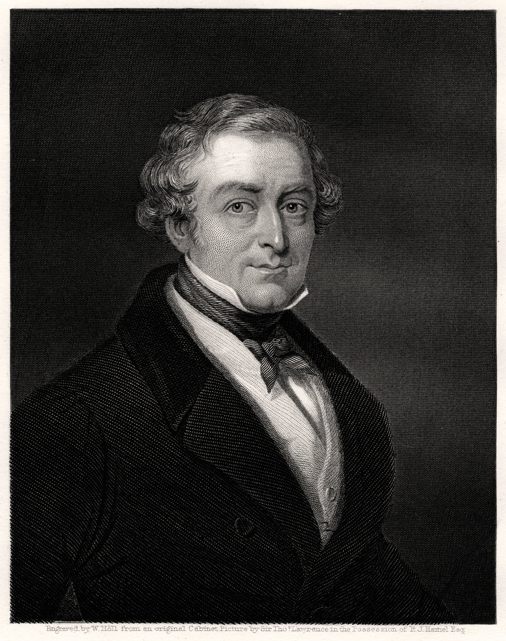 Sir Robert Peel, British Prime Minister by W. Holl