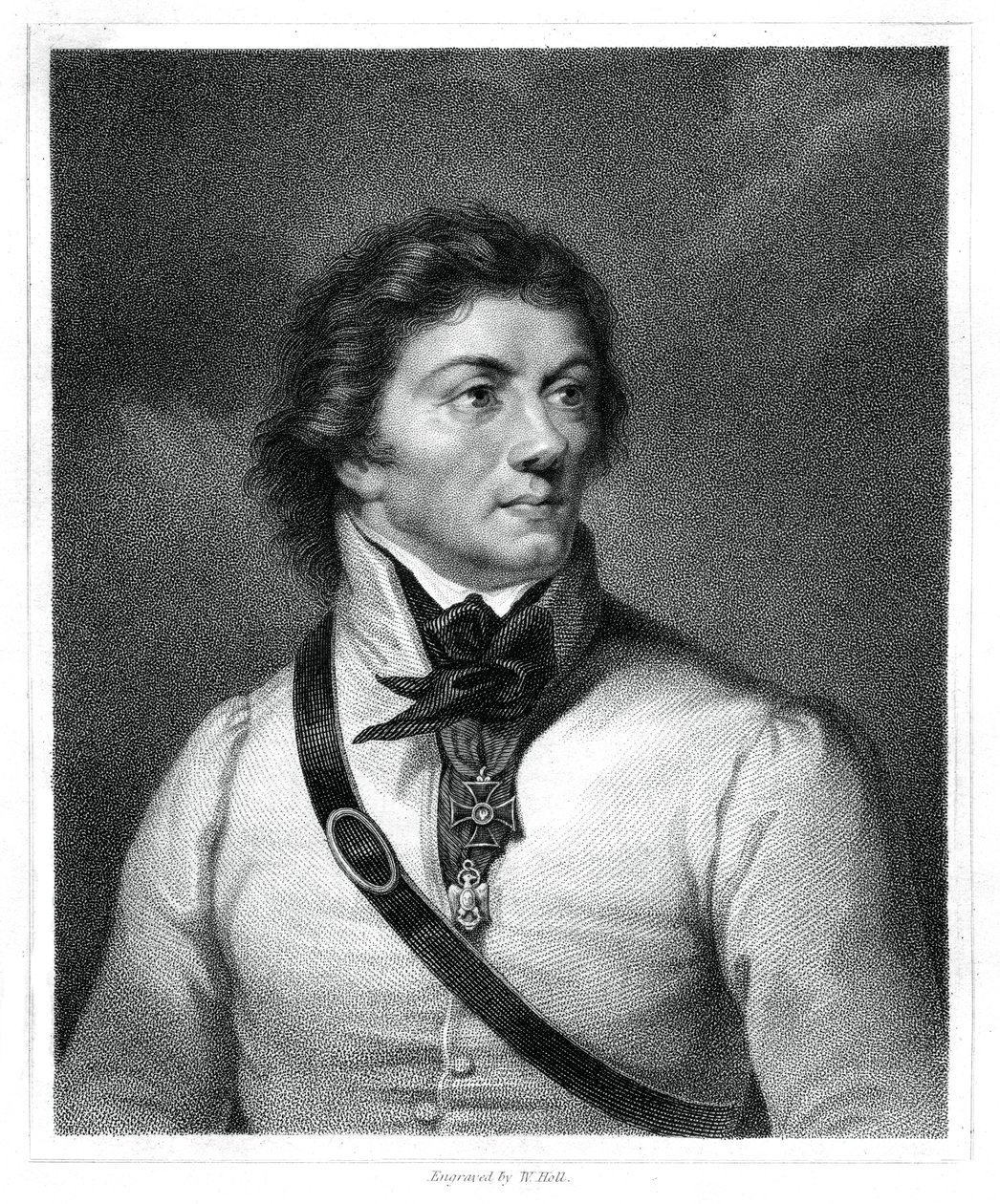 Tadeusz Kosciuszko, Polish and Lithuanian national hero, general and leader by W. Holl