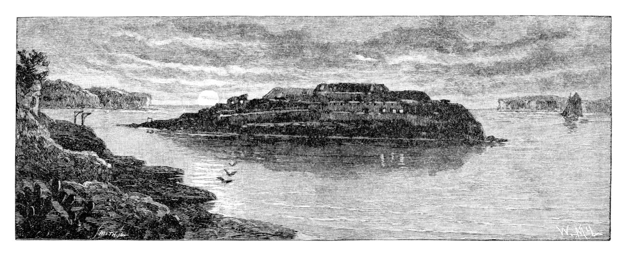 Bare Island, Botany Bay, New South Wales, Australia by W. Macleod