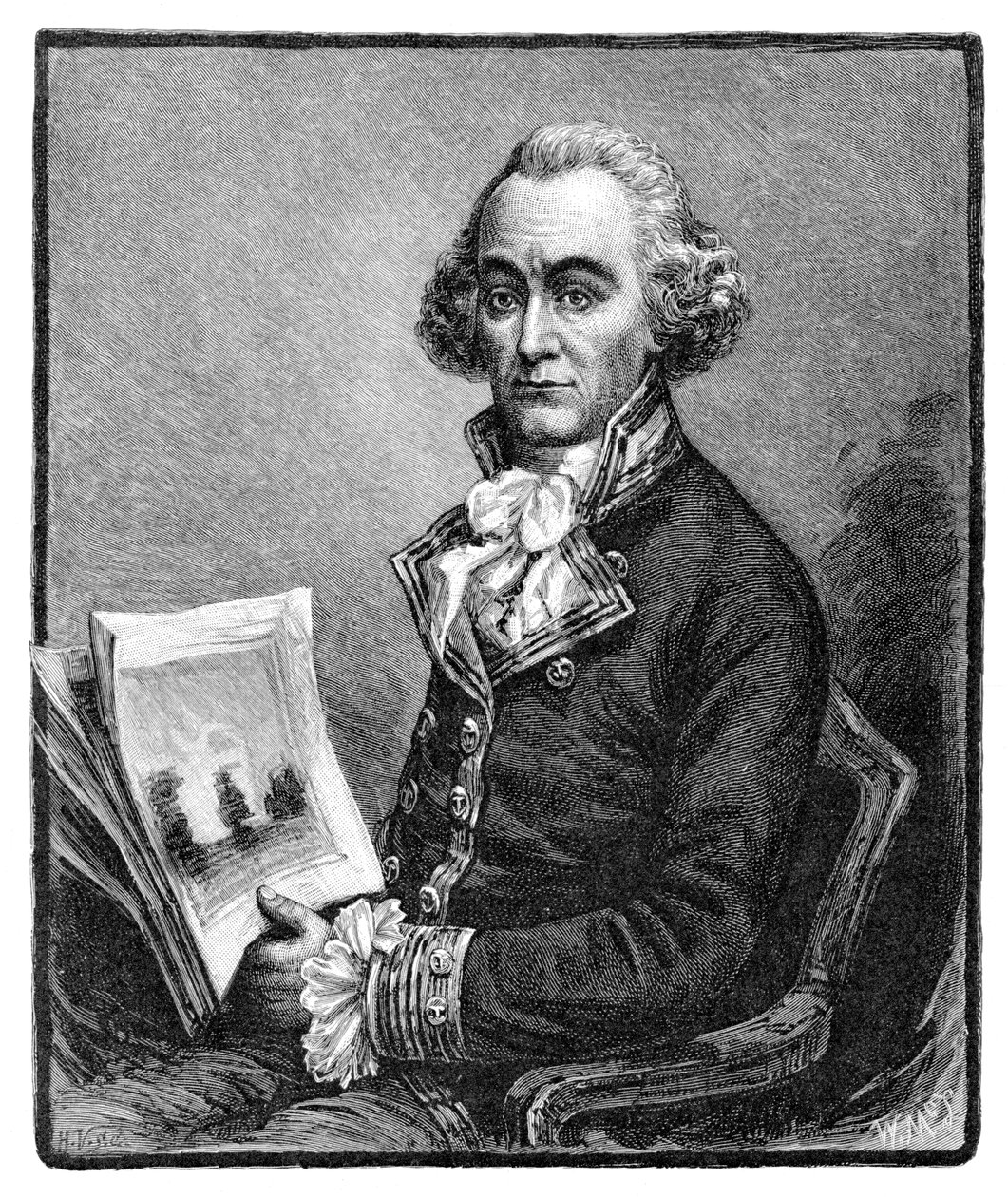 John Hunter, British naval officer and second governor of New South Wales by W. Macleod