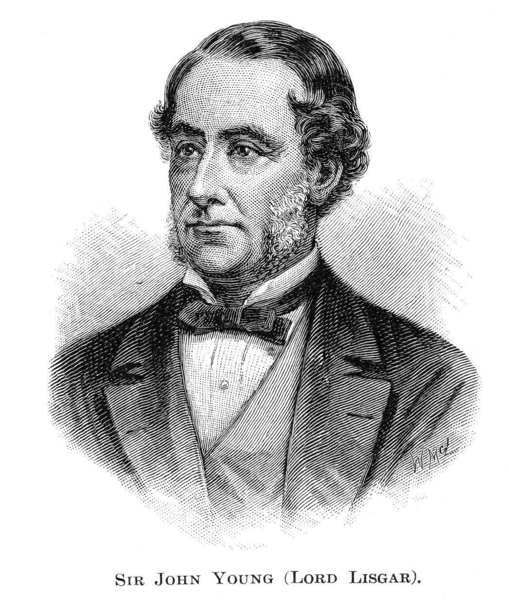 John Young, 1st Baron Lisgar, Governor of New South Wales by W. Macleod