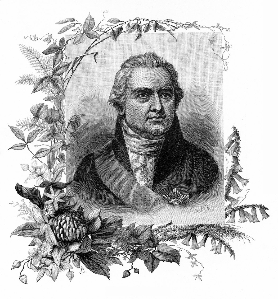 Sir Joseph Banks, English Naturalist and Botanist by W. Macleod