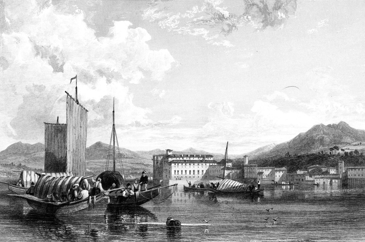 Isola Bella, Lago Maggiore, Italy by W. Miller