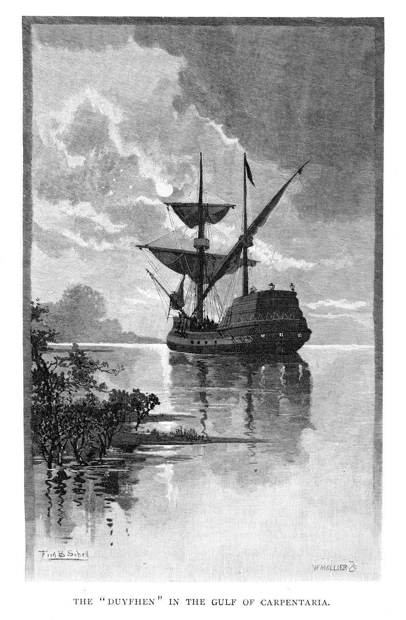 The Duyfken in the Gulf of Carpentaria, Australia, 1606-1886 by W. Mollier