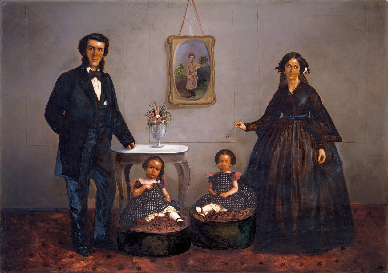 Family Portrait, ca. 1855 by W. Penny