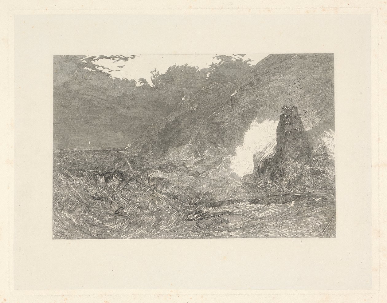 Longships Lighthouse, Lands End by W. R. Smith