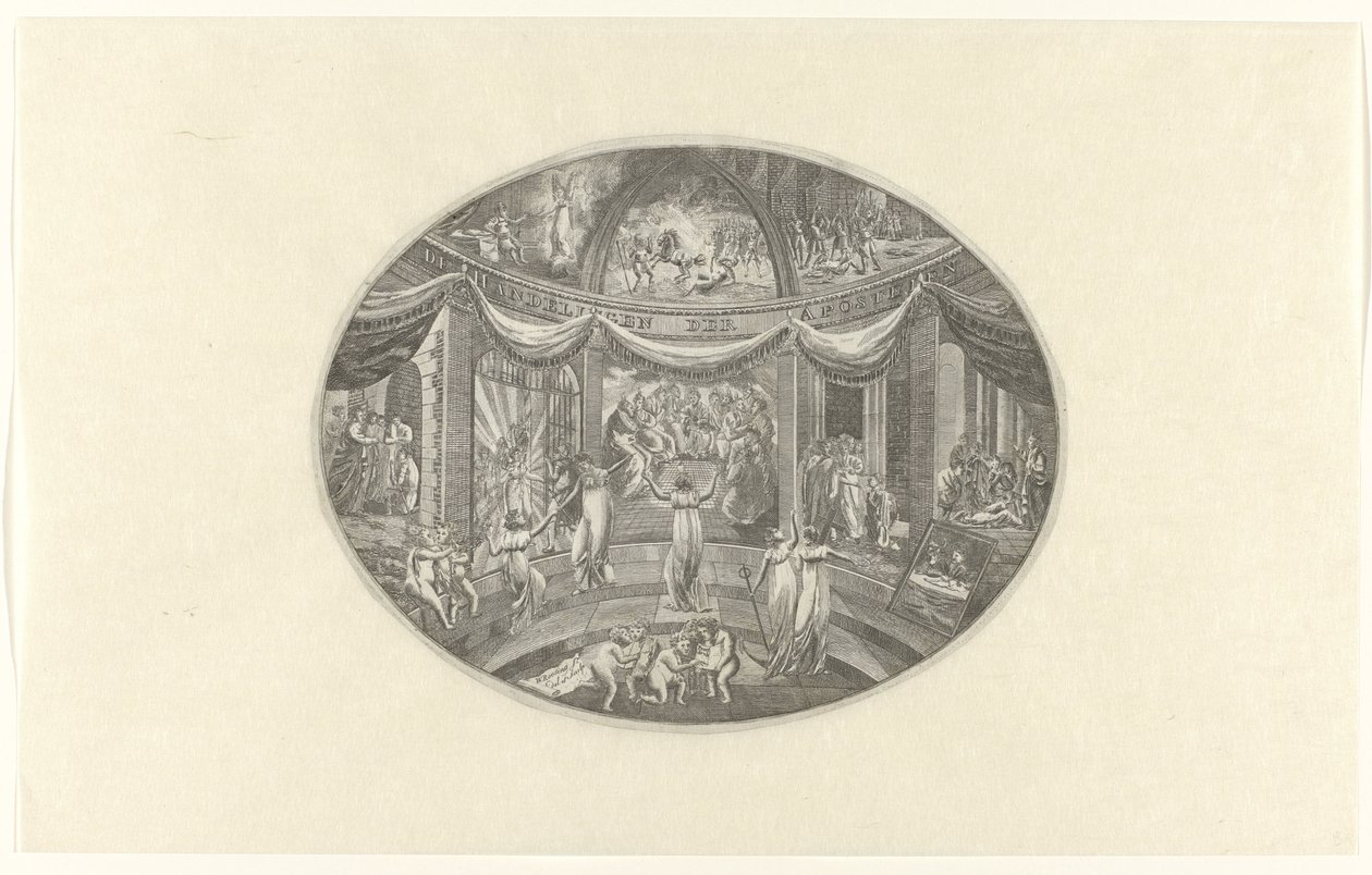 Allegorical Representation of the Acts of the Apostles by W. Roosing