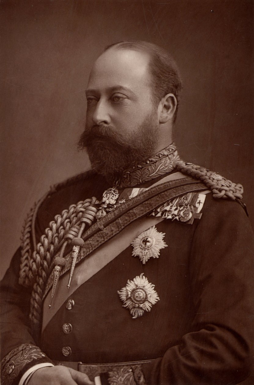 Edward VII (1841-1910) King of the United Kingdom from 1901, while still Prince of Wales by W. and D. (after) Downey