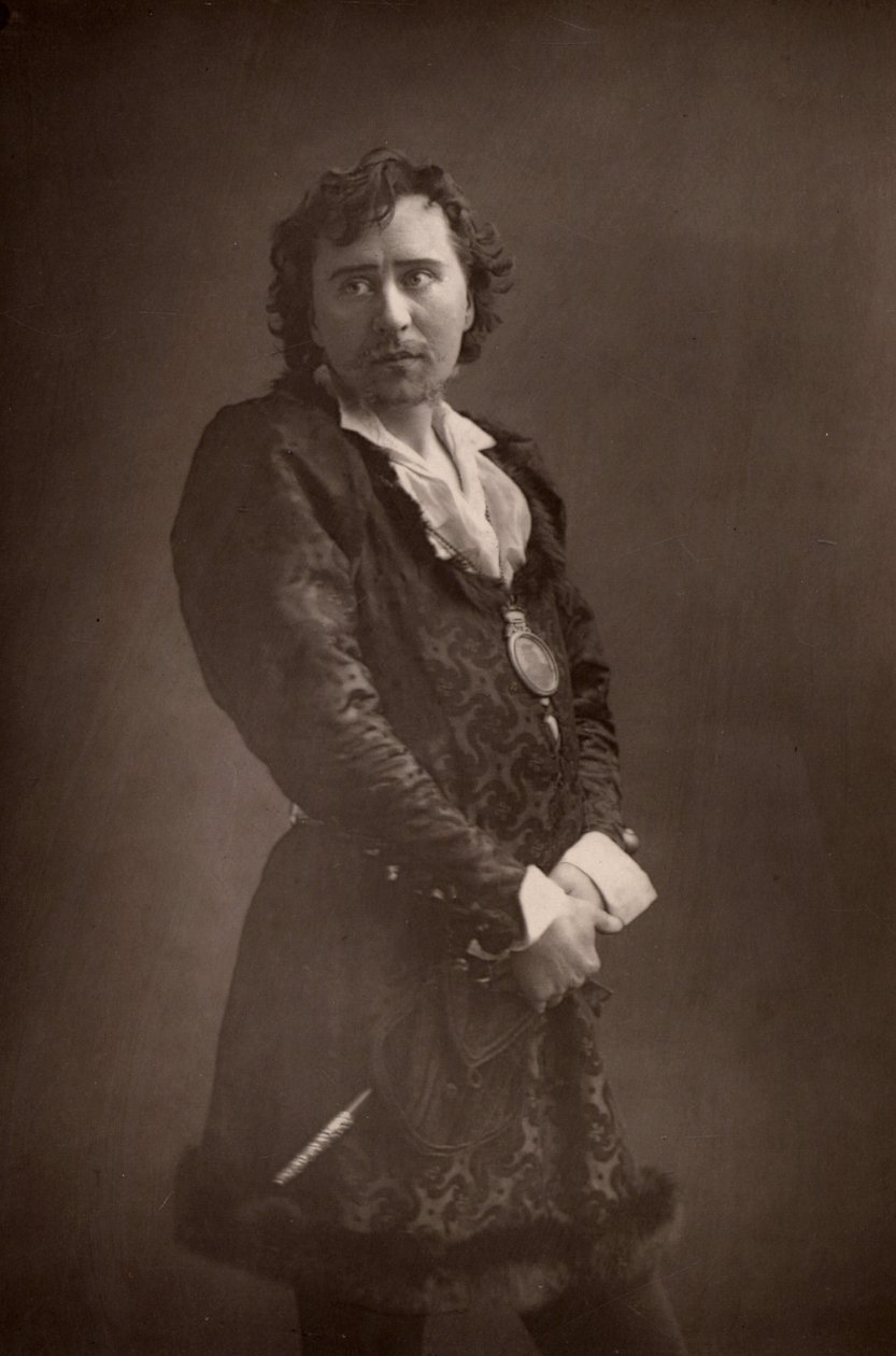 Herbert Beerbohm Tree (1853-1917) English actor-manager. Founder of the Royal Academy of Dramatic Art (RADA) by W. and D. (after) Downey