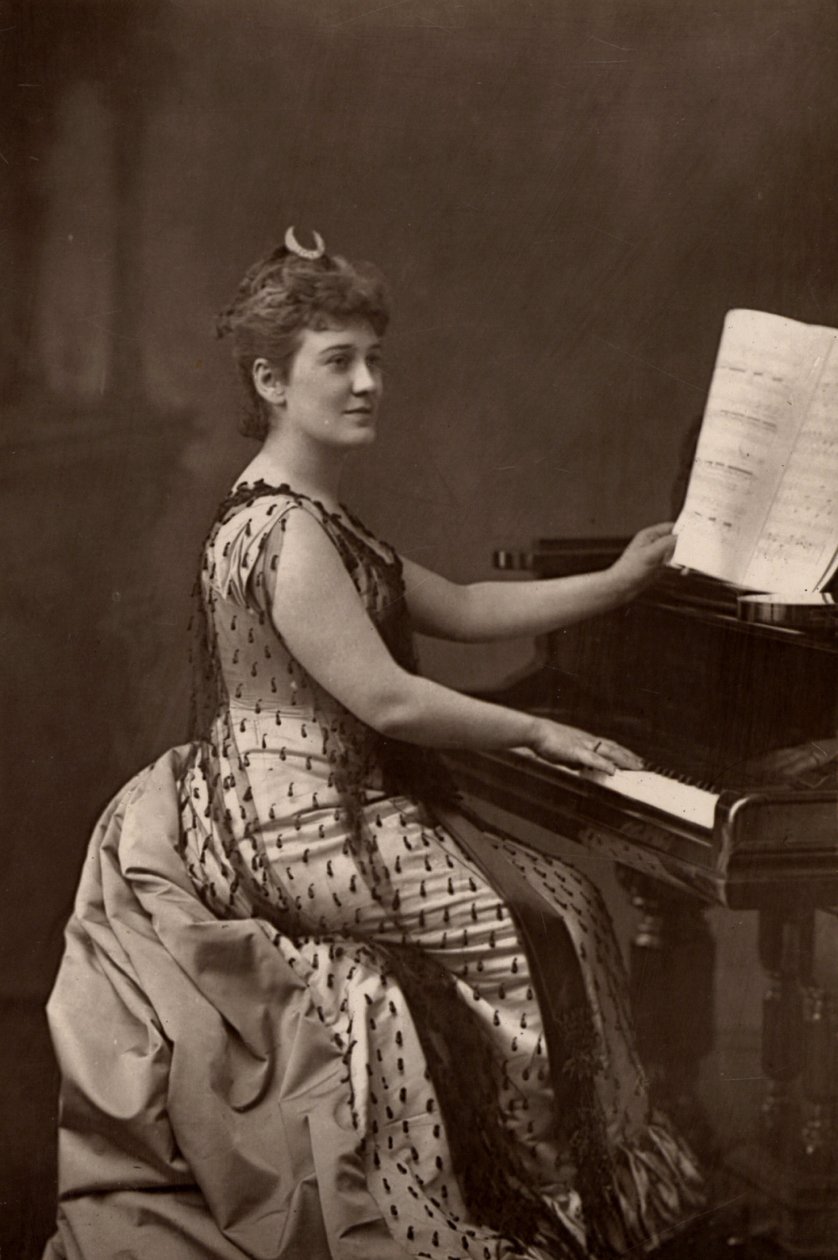 Madame Nordica American soprano by W. and D. (after) Downey
