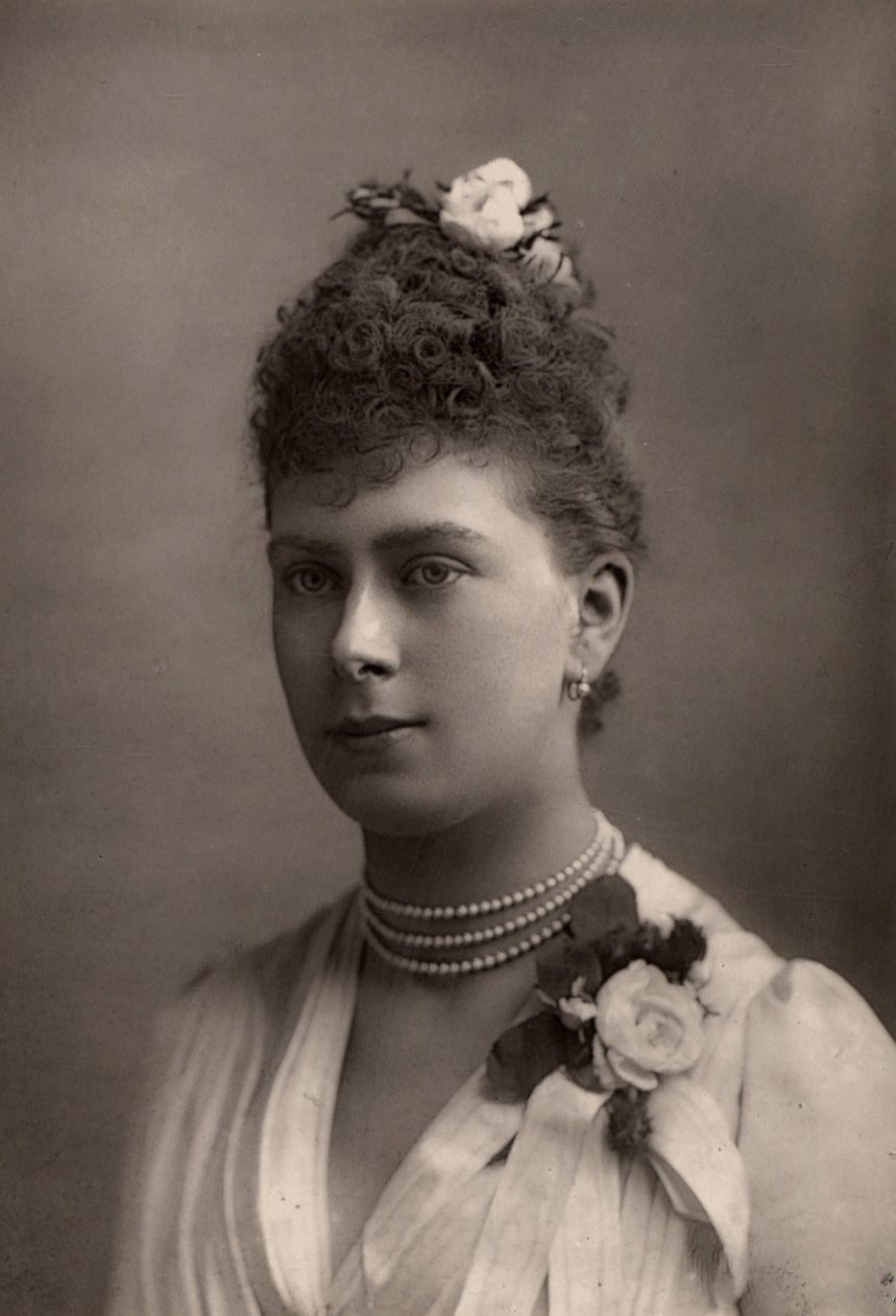 Princess Mary of Teck by W. and D. (after) Downey