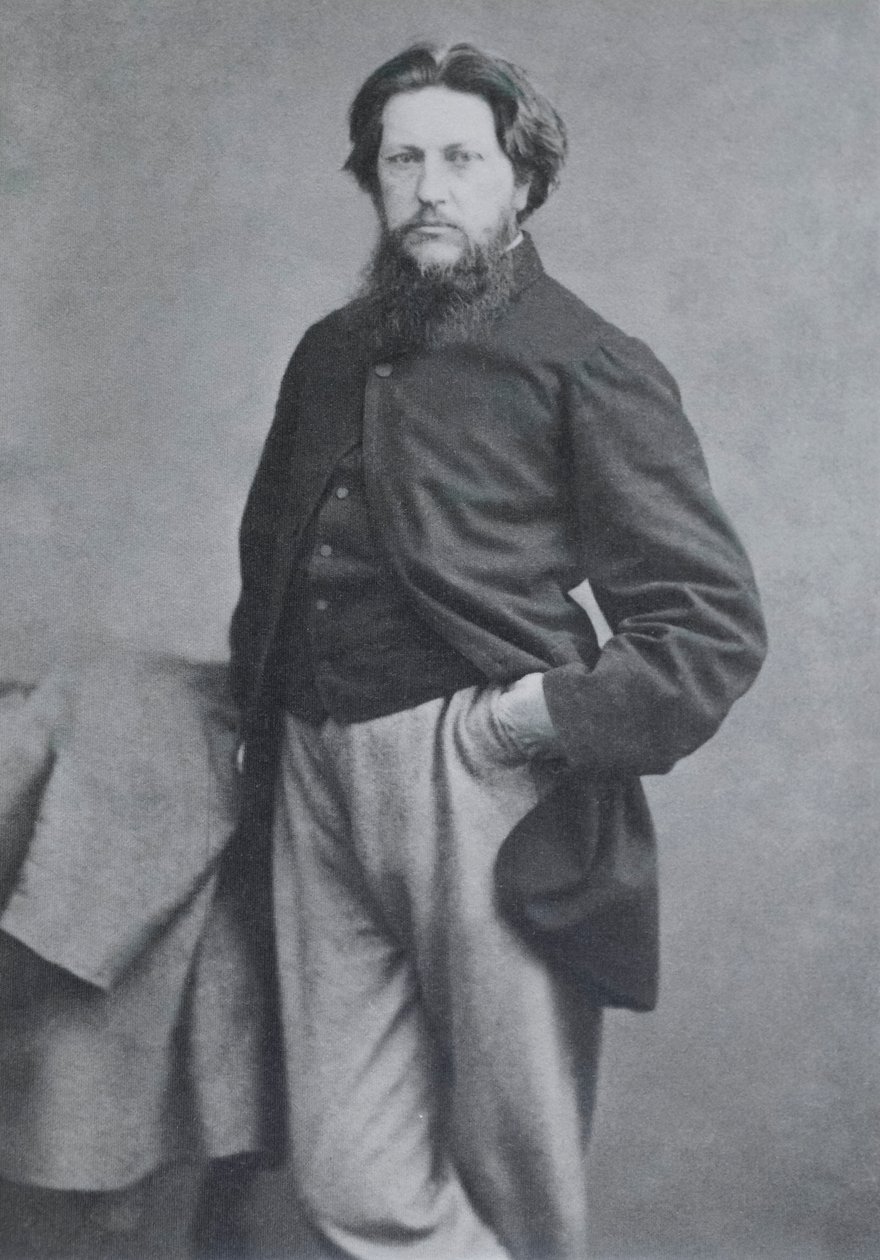 Ford Madox Brown, c.1864 by W. and D. Downey