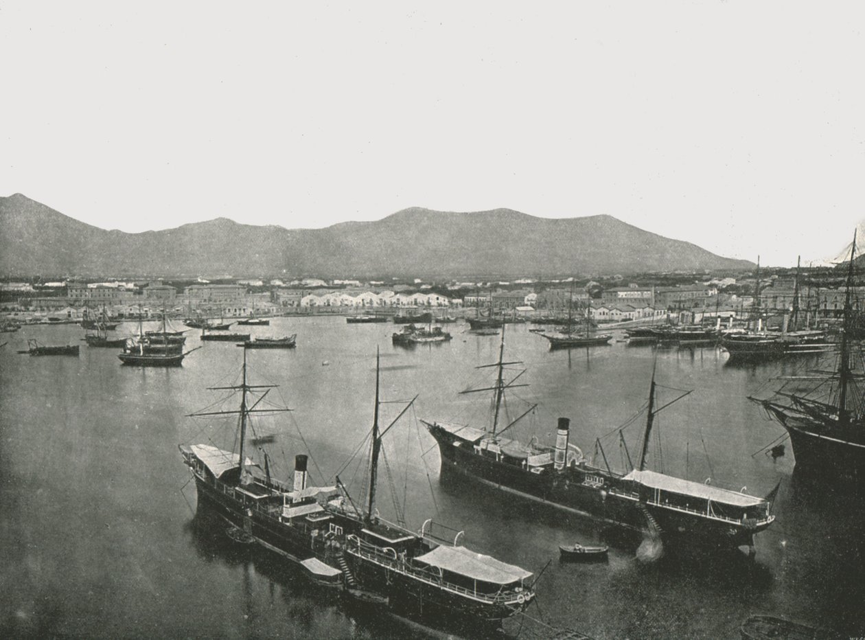 General View of the Port, Palermo, Sicily, Italy by W and S Ltd