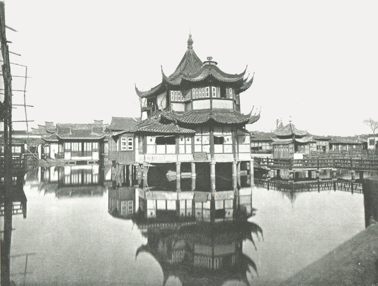 One of the Public Tea-Gardens, Shanghai, China by W and S Ltd