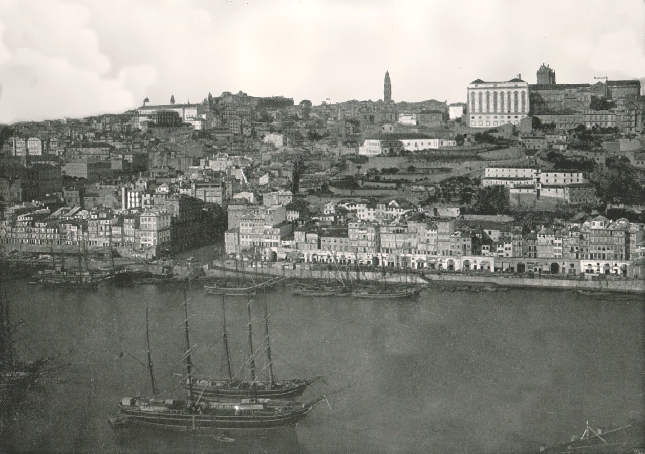 Panorama of the City of Oporto, Portugal by W and S Ltd
