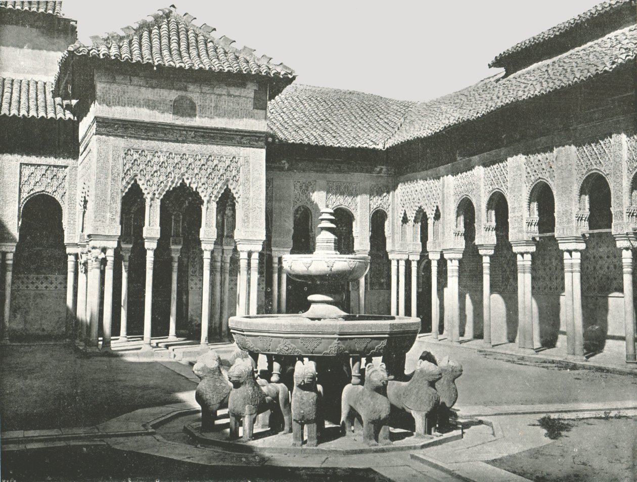 The Court of the Lions, Alhambra, Granada, Spain by W and S Ltd