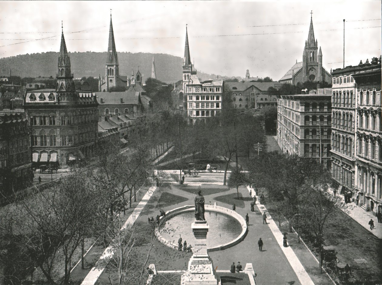 Victoria Square, Montreal, Canada by W and S Ltd