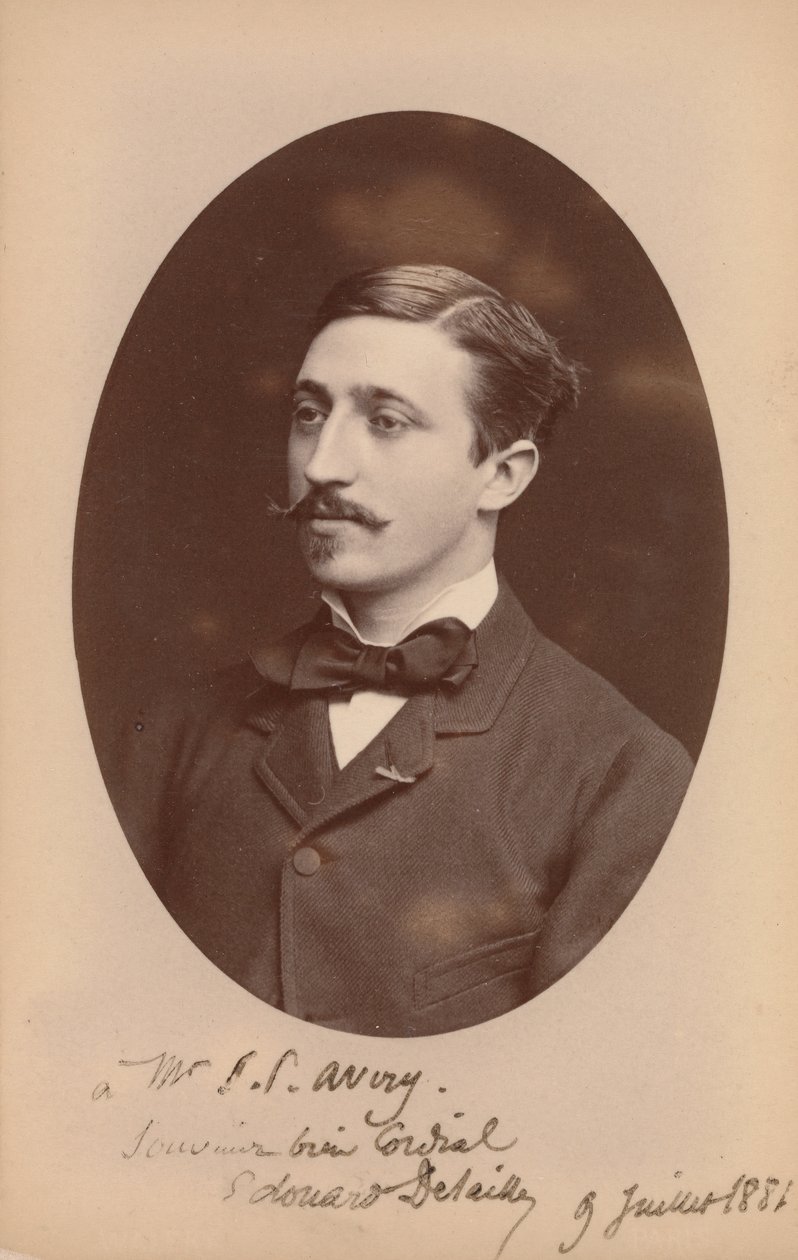 Édouard Detaille, 1870s by Walery Frères