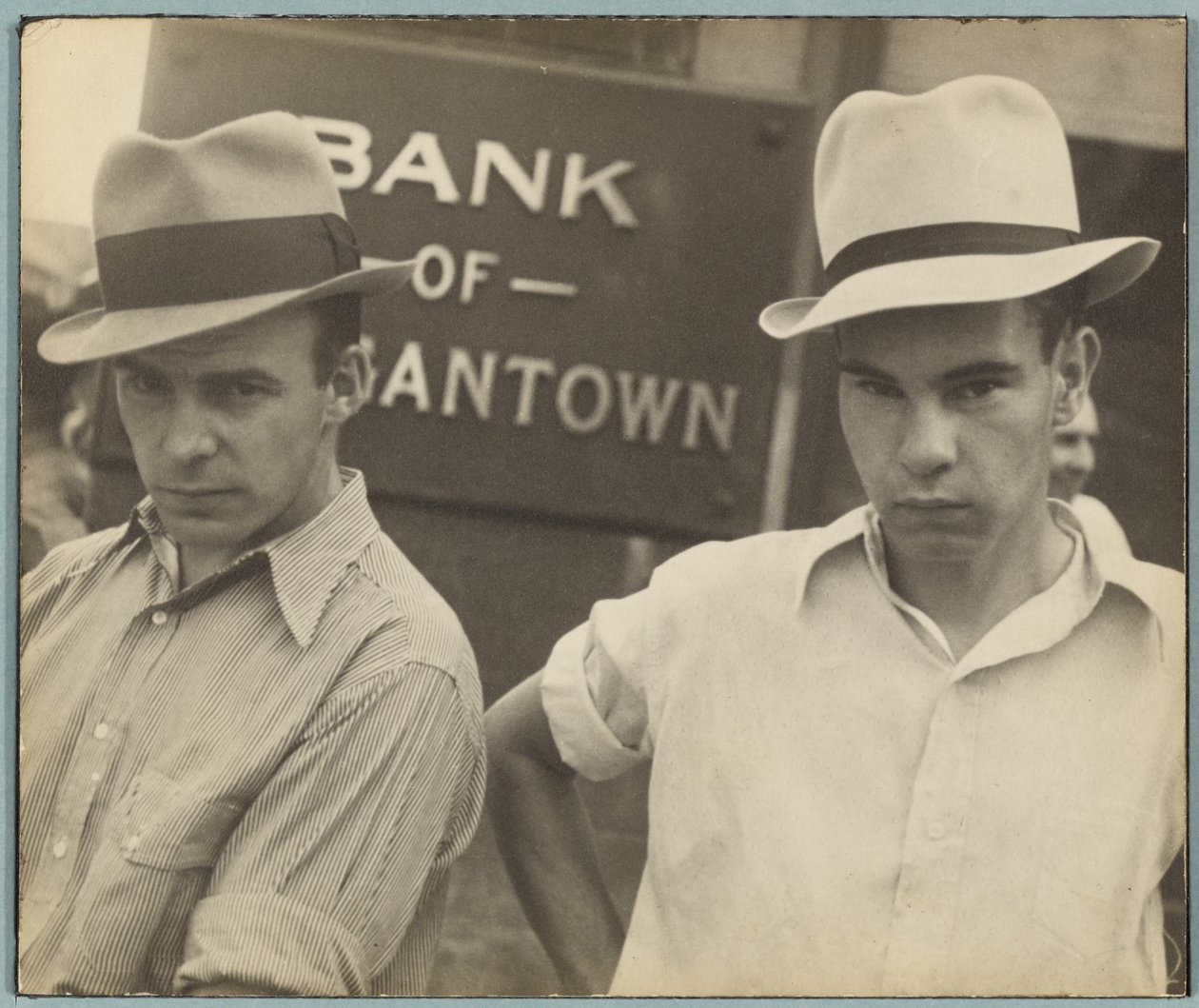 Main Street Faces / Street Scene, Morgantown, West Virginia by Walker Evans