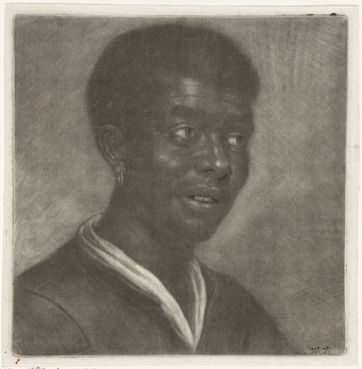 Head of a Black Man by Wallerant Vaillant