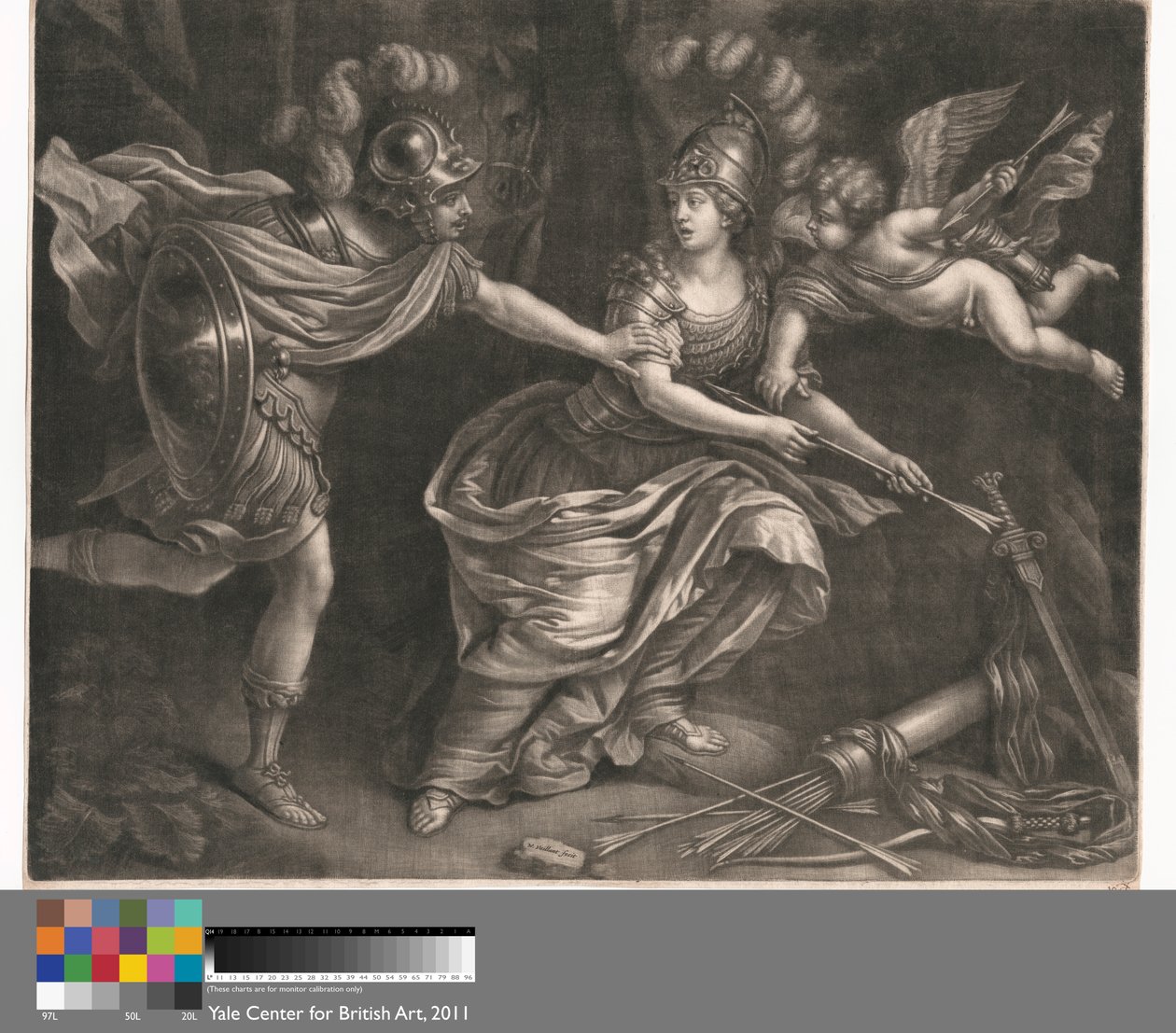 Rinaldo and Armida by Wallerant Vaillant