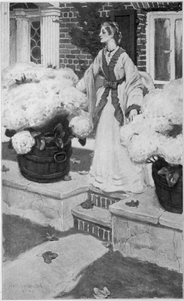 Frontispiece from the First Edition of Sanctuary, a Novella by Edith Wharton by Walter Appleton Clark