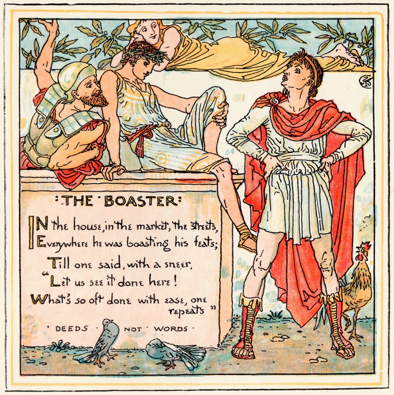 The Boaster, illustration from Baby