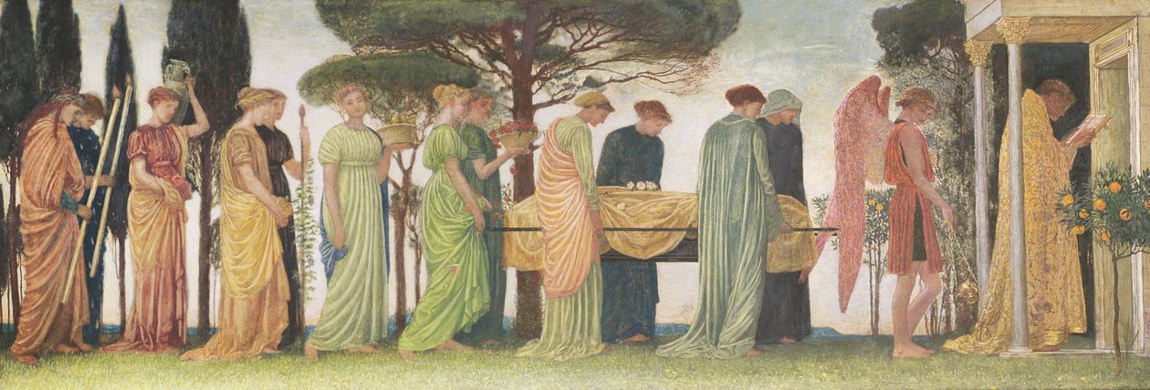 The Death of the Year, 1872 by Walter Crane