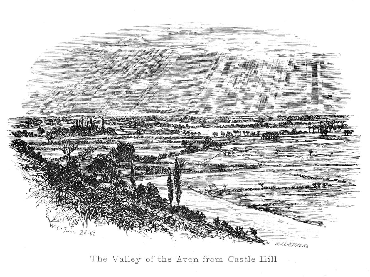 The Valley of the Avon from Castle Hill by Walter Crane