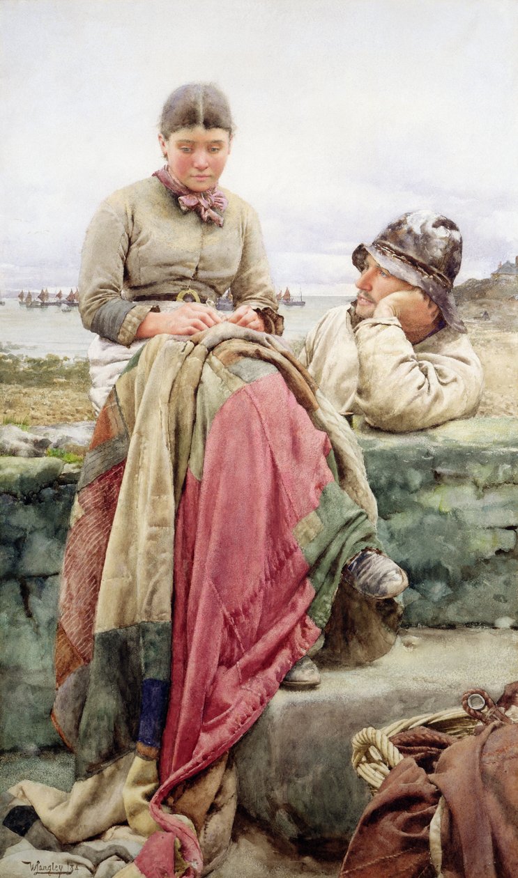 Lover and his Lass by Walter Langley