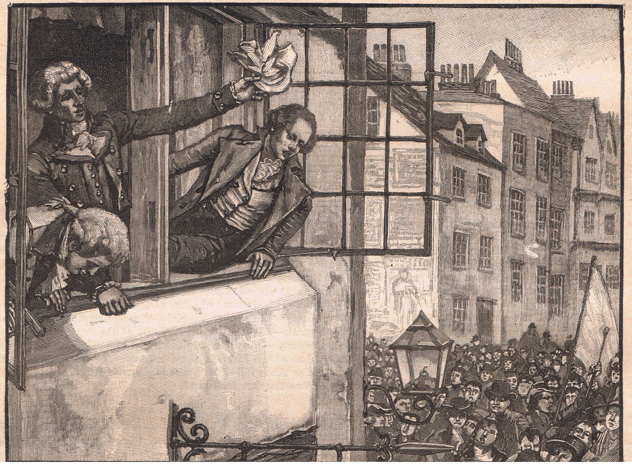 The Priestley Riots in Birmingham AD 1791 by Walter Paget