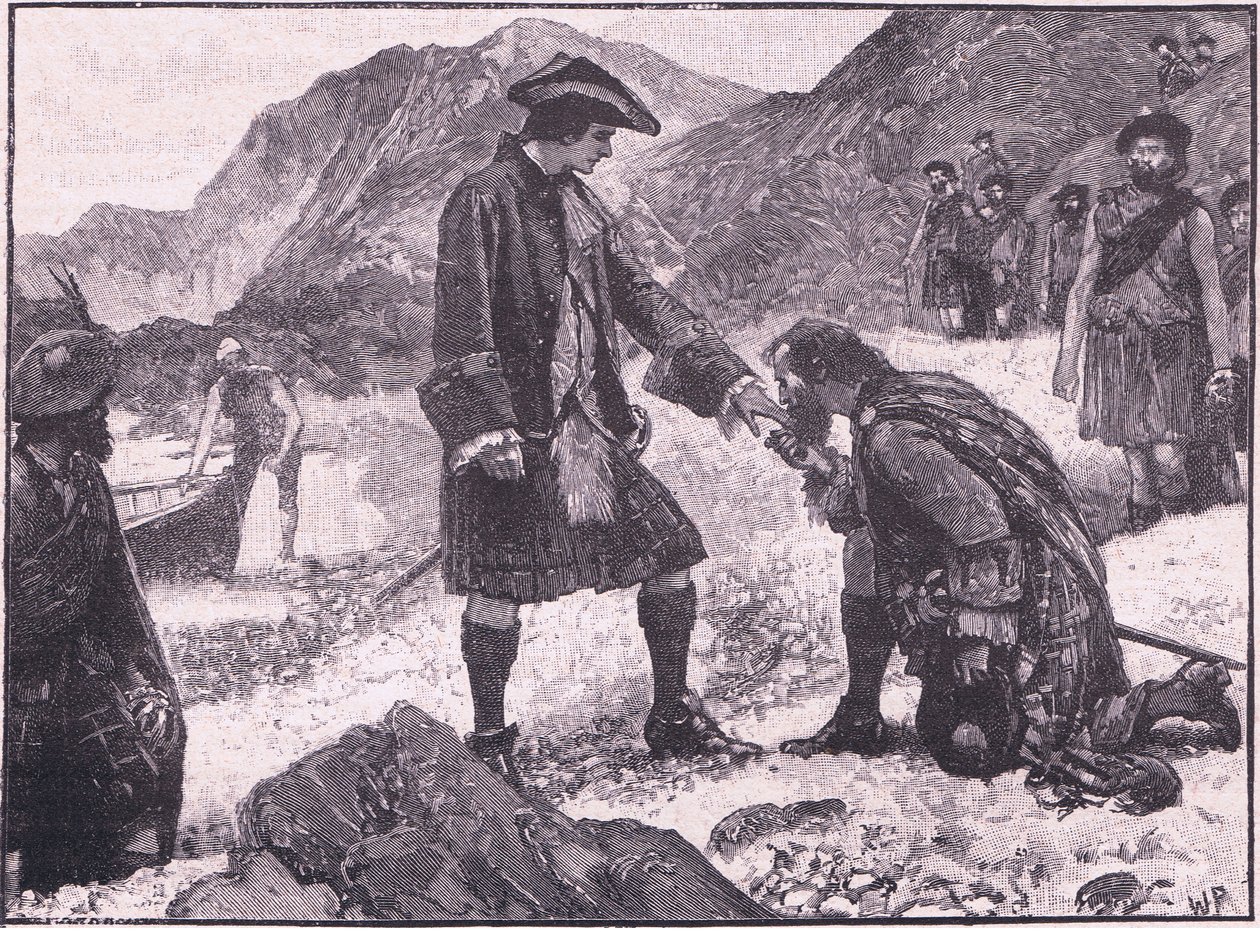 The landing of Prince Charles AD 1745 by Walter Paget