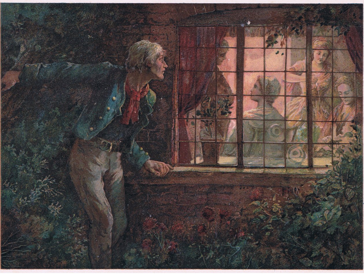 The Return of Enoch Arden, Illustration from Tennyson Pictures, c.1900 by Walter Paget